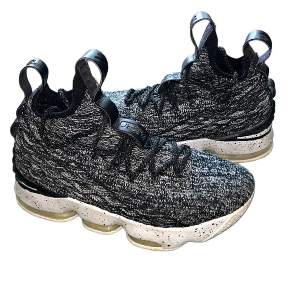 Nike Kid's Lebron XV GS, Black/White